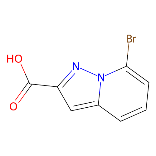 7-bromopyrazolo[1, 5-a]pyridine-2-carboxylic acid, min 97%, 1 gram