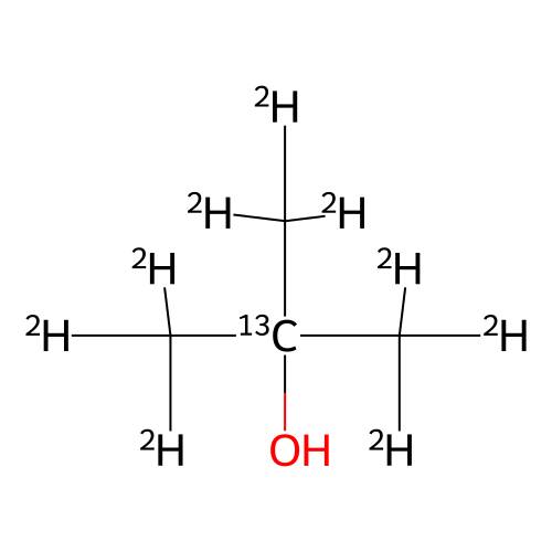 tert-Butan-1-13C, d?-ol, min 98 atom% D, min 99 atom% 13C, min 97%, 1 gram