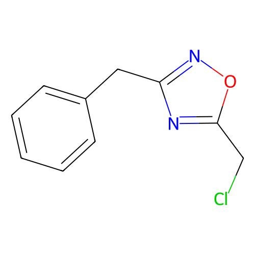 3-Benzyl-5-(chloromethyl)-1, 2, 4-oxadiazole, min 97%, 10 grams