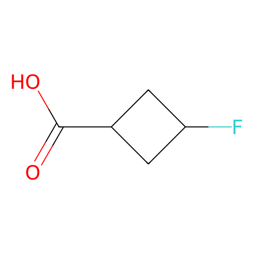 cis-3-fluorocyclobutane-1-carboxylic acid, min 97%, 1 gram
