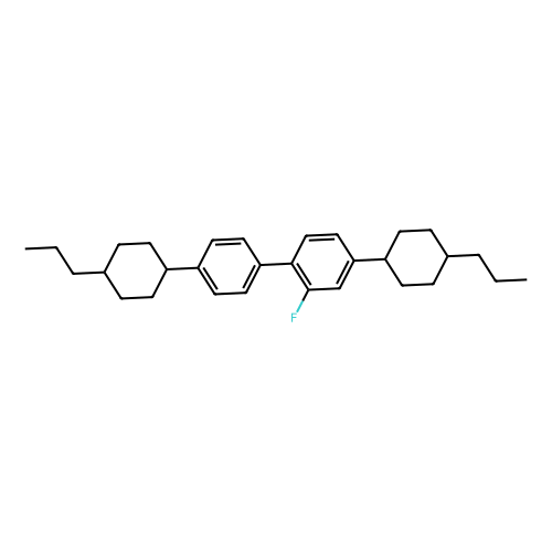 4, 4'-Bis(trans-4-propylcyclohexyl)-2-fluorobiphenyl, min 98%, 100 grams