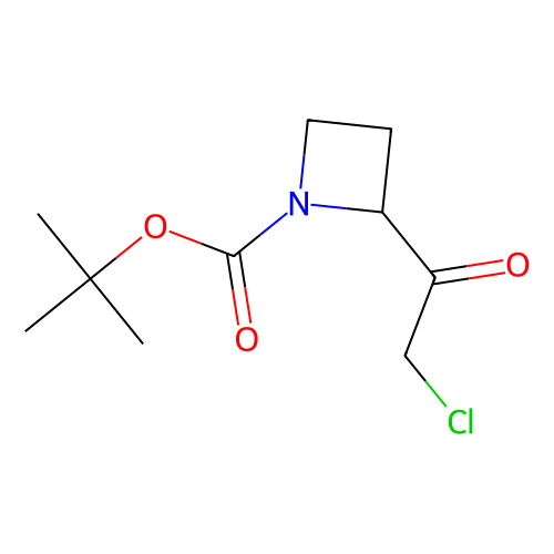 tert-butyl (2S)-2-(2-chloroacetyl)azetidine-1-carboxylate, min 97%, 250 mg
