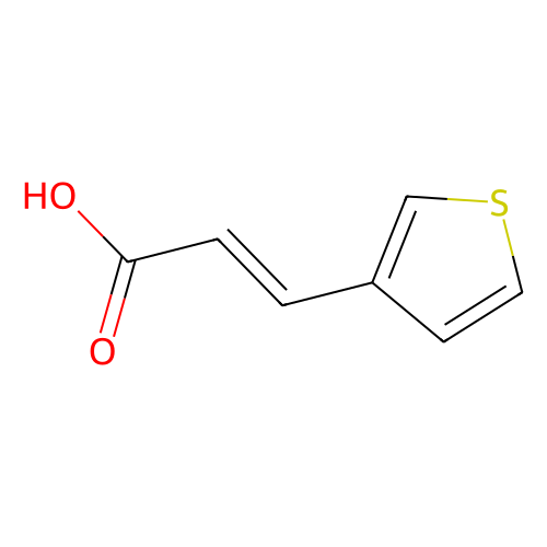 trans-3-(3-Thienyl)acrylic acid, min 97%, 100 grams