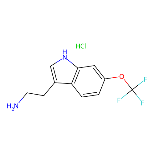 2-(6-(Trifluoromethoxy)-1H-indol-3-yl)ethanamine hydrochloride, min 95%, 100 mg