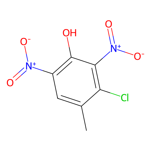 3-Chloro-4-methyl-2, 6-dinitrophenol, min 98%, 1 gram