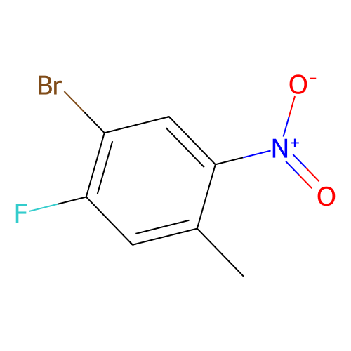 4-Bromo-5-fluoro-2-nitrotoluene, min 98%, 100 grams