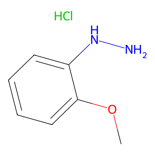 2-Methoxyphenylhydrazine hydrochloride, min 98% (HPLC), 100 grams