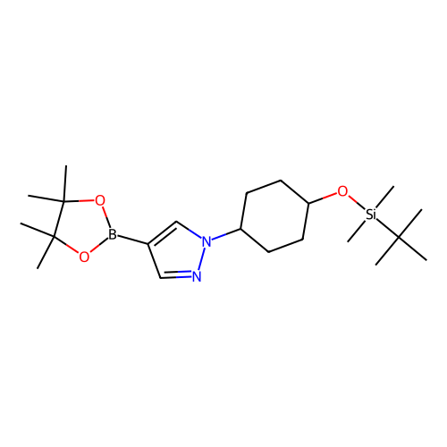 1-[trans-4-[(tert-butyldimethylsilyl)oxy]cyclohexyl]-4-(4, 4, 5, 5-tetramethyl-1, 3, 2-dioxaborolan-2-yl)-1H-pyrazole, min 97%, 1 gram