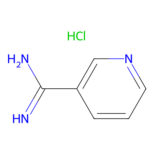 Pyridine-3-carboximidamide Monohydrochloride, min 98% (HPLC), 100 grams