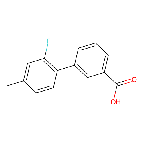 2'-Fluoro-4'-methylbiphenyl-3-carboxylic acid, min 95%, 1 gram