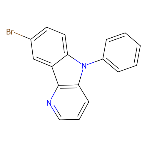 8-Bromo-5-phenyl-5H-pyrido[3, 2-b]indole, min 95% (GC), 1 gram