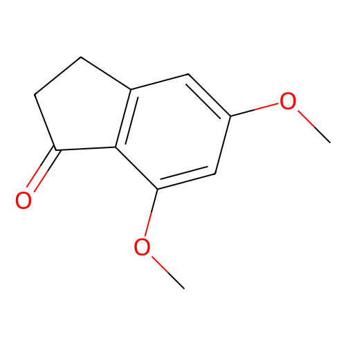 5, 7-dimethoxy-2, 3-dihydro-1H-inden-1-one, 10 grams 5, 7-dimethoxy-2, 3-dihydro-1H-inden-1-one, 10 grams