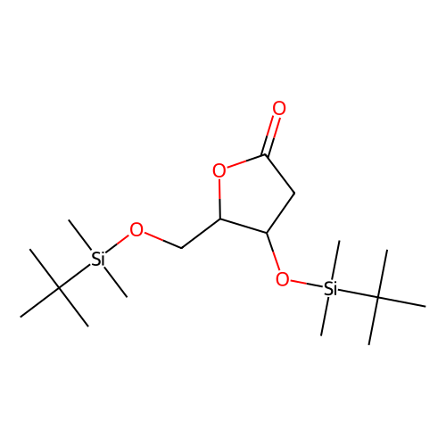 (4S, 5R)?4?[(tert?butyldimethylsilyl)oxy]?5?{[(tert?butyldimethylsilyl)oxy]methyl}oxolan?2?one, min 97%, 1 gram