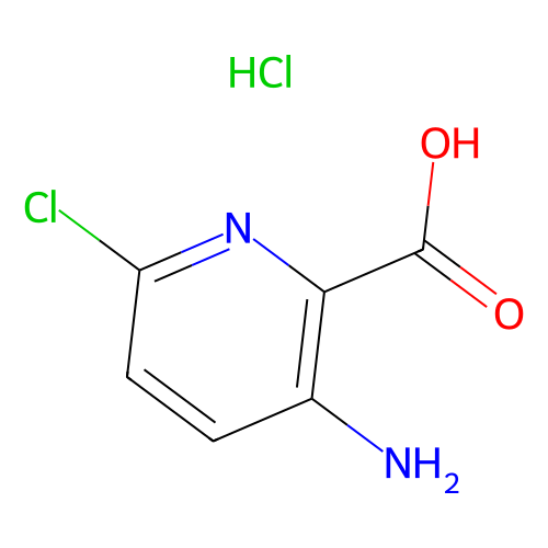 3-amino-6-chloropyridine-2-carboxylic acid hydrochloride, min 97%, 1 gram