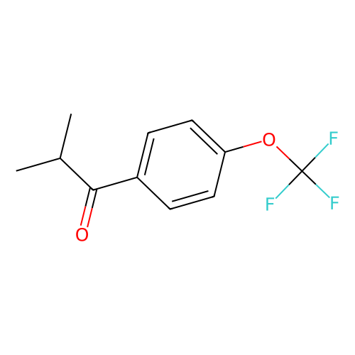 2-Methyl-1-[4-(trifluoromethoxy)phenyl]propan-1-one, min 97%, 100 grams