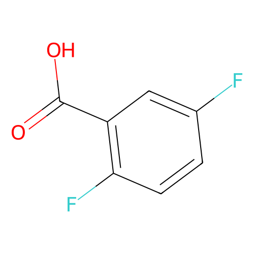 2, 5-Difluorobenzoic acid, min 98%, 100 grams