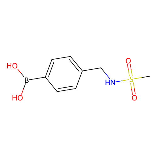 (4-Methanesulfonylaminomethyl)phenylboronic acid, min 98%, 1 gram