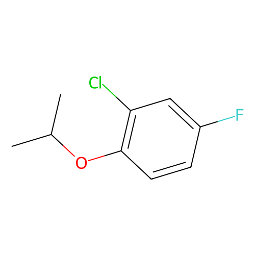 2-Chloro-4-fluoro-1-isopropoxybenzene, min 96%, 1 gram
