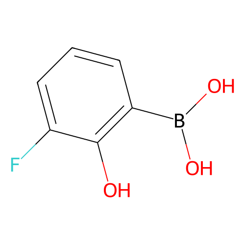 3-Fluoro-2-hydroxyphenylboronic acid, min 96%, 5 grams