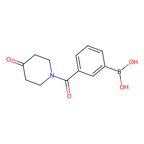 3-(4-Oxopiperidine-1-carbonyl)phenylboronic acid, min 97%, 5 grams