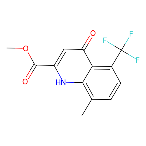 Methyl 8-methyl-4-oxo-5-trifluoromethyl-1, 4-dihydroquinoline-2-carboxylate, min 98%, 25 grams