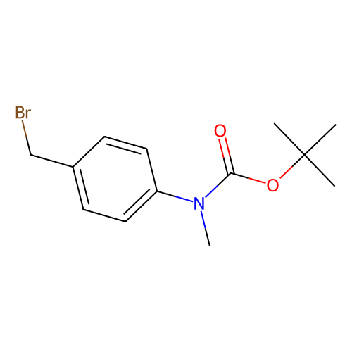 (4-Bromomethyl-phenyl)-methyl-carbamic acid tert-butyl ester, 1 gram