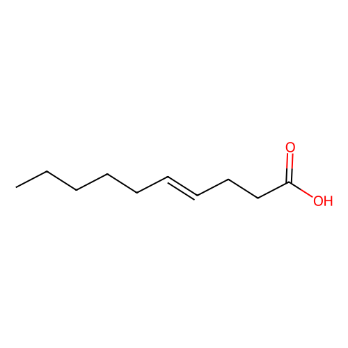 4-Decenoic Acid, min 98%, 100 ml
