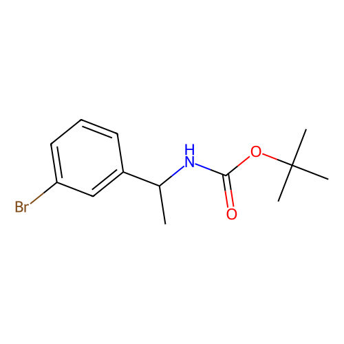 (R)-[1-(3-Bromo-phenyl)-ethyl]-carbamic acid tert-butyl ester, 10 grams