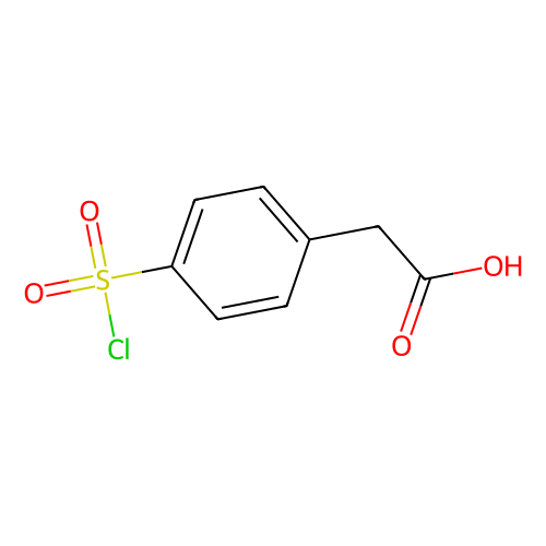 4-(Chlorosulphonyl)phenylacetic acid, min 70%, 1 gram