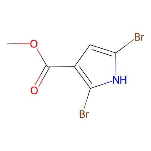 Methyl 2, 5-dibromo-1H-pyrrole-3-carboxylate, min 98%, 250 mg
