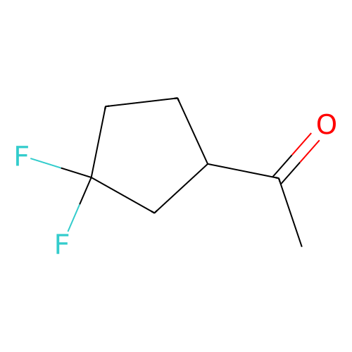 Ethanone, 1-(3, 3-difluorocyclopentyl)-, min 97%, 250 mg