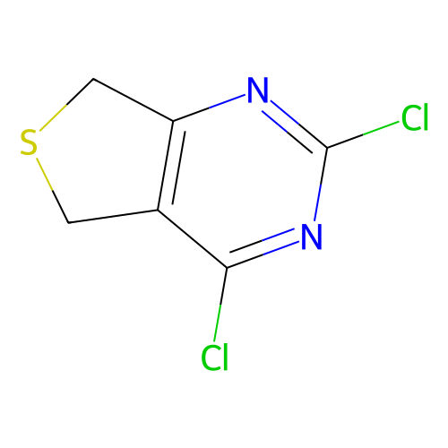 2, 4-dichloro-5H, 7H-thieno[3, 4-d]pyrimidine, min 97%, 250 mg