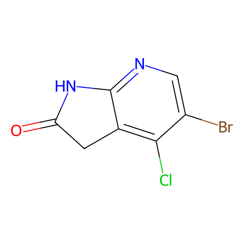 5-bromo-4-chloro-1H, 2H, 3H-pyrrolo[2, 3-b]pyridin-2-one, min 97%, 250 mg