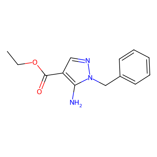 5-Amino-1-benzyl-1h-pyrazole-4-carboxylic acid ethyl ester, min 98%, 5 grams 5-Amino-1-benzyl-1h-pyrazole-4-carboxylic acid ethyl ester, min 98%, 5 grams