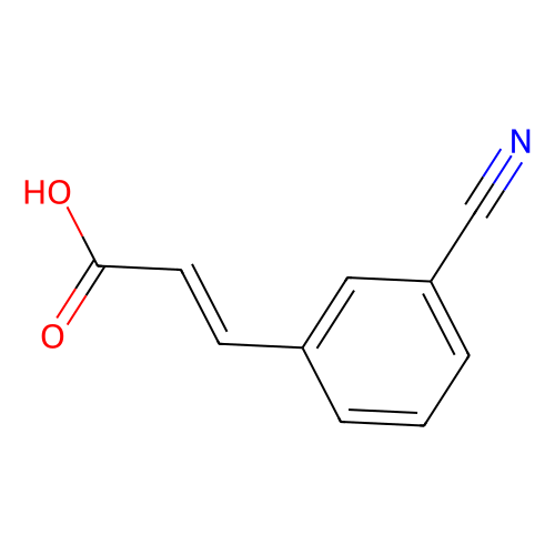 3-(3-Cyanophenyl)acrylic acid, min 98%, 100 grams