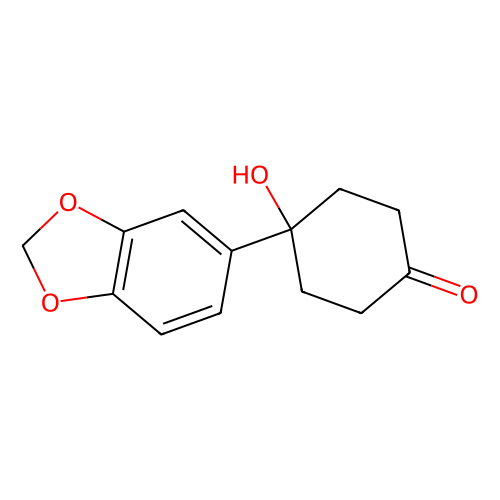 4-Benzo[1, 3]dioxol-5-yl-4-hydroxycyclohexanone, min 97%, 1 gram