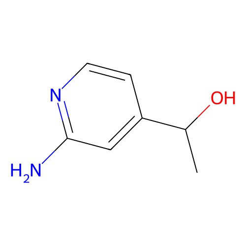 1-(2-Aminopyridin-4-yl)ethanol, min 95%, 250 mg
