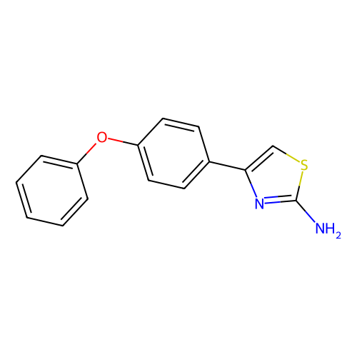 4-(4-Phenoxy-phenyl)-thiazol-2-ylamine, min 95%, 1 gram