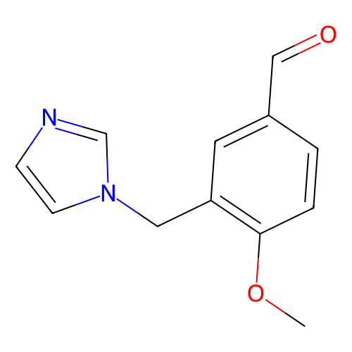 3-(1H-Imidazol-1-ylmethyl)-4-methoxybenzaldehyde, HCl, min 95%, 1 gram