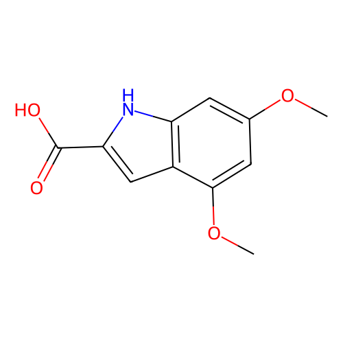 4, 6-Dimethoxy-1h-indole-2-carboxylic acid, min 95%, 1 gram