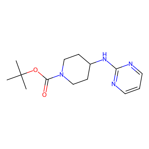 tert-Butyl 4-(pyrimidin-2-ylamino)piperidine-1-carboxylate, min 95%, 1 gram