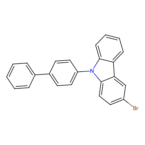 9-(4-Biphenylyl)-3-bromocarbazole, min 98% (HPLC), 100 grams