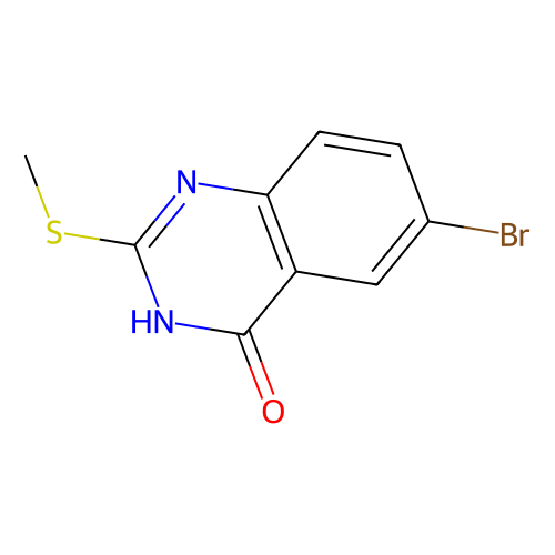 6-Bromo-2-(methylthio)-4(3H)-quinazolinone, 1 gram