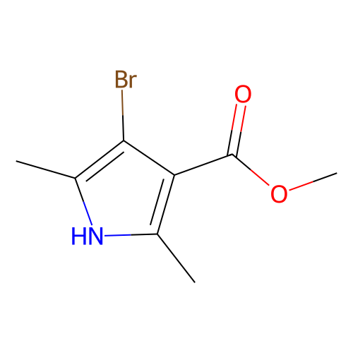 Methyl 4-bromo-2, 5-dimethyl-1H-pyrrole-3-carboxylate, min 98%, 250 mg Methyl 4-bromo-2, 5-dimethyl-1H-pyrrole-3-carboxylate, min 98%, 250 mg