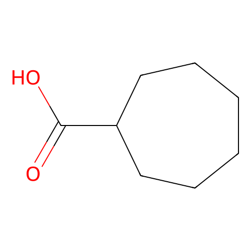 Cycloheptanecarboxylic acid, min 98%, 100 grams