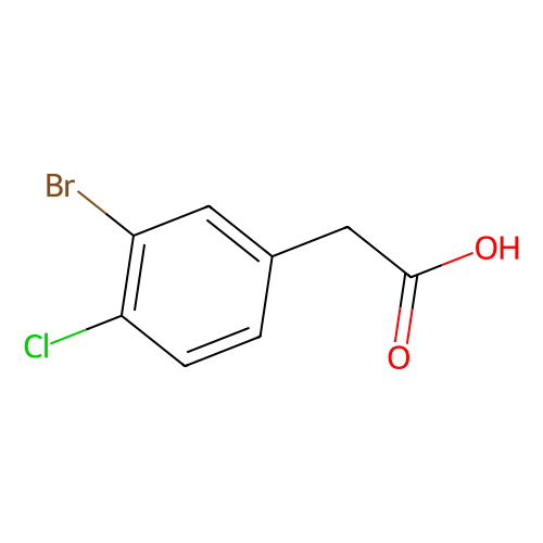 3-broMo-4-chlorophenylacetic acid, min 98%, 100 grams