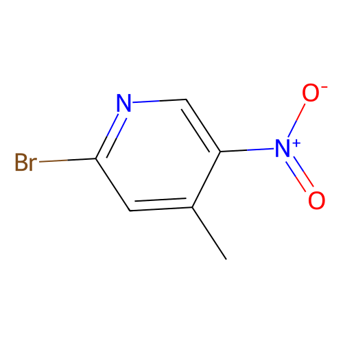 2-Bromo-4-methyl-5-nitropyridine, min 98% (GC), 100 grams