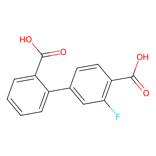 2-(4-Carboxy-3-fluorophenyl)benzoic acid, min 97%, 1 gram