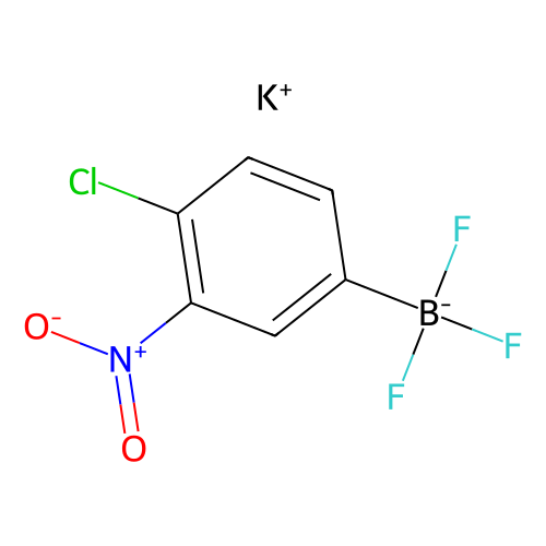 Potassium (4-chloro-3-nitrophenyl)trifluoroborate, min 96%, 1 gram