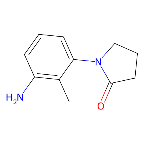 1-(3-amino-2-methylphenyl)pyrrolidin-2-one, min 98%, 5 grams